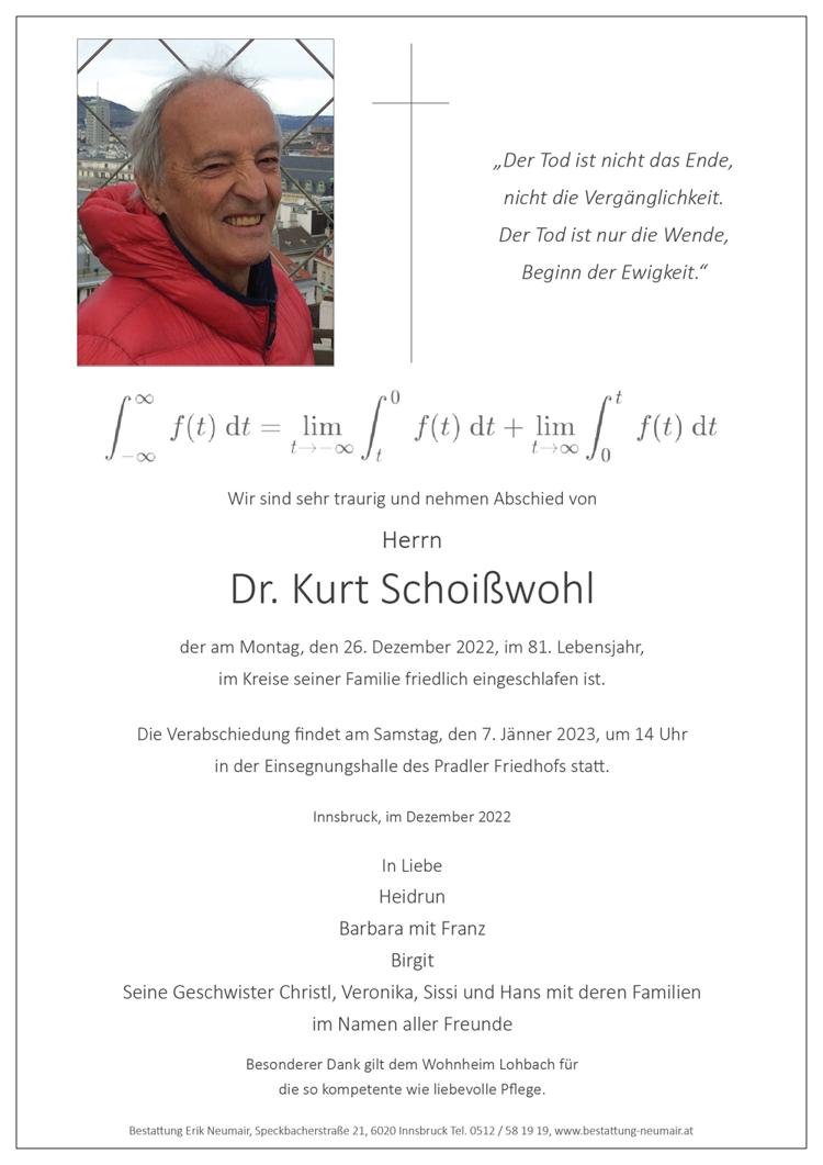 Parte Kurt Schoisswohl