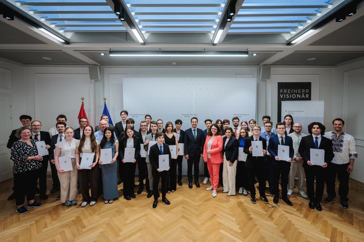 Tag der Wissenschaftsolympiaden 2026_Gruppenfoto