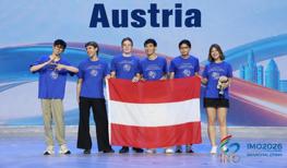 IMO 2026 Team Österreich (Eröffnungsfeier)